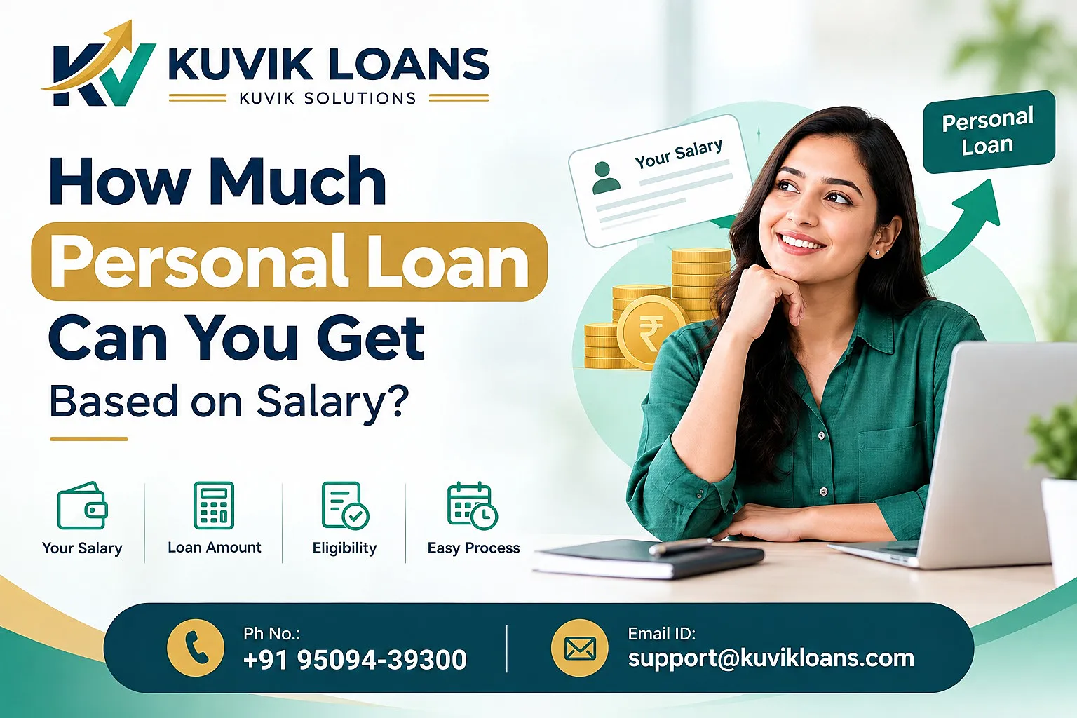 How Much Personal Loan Can You Get Based on Salary?